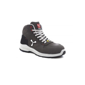 Payper Get Force Mid Grey Smoke Safety Shoe