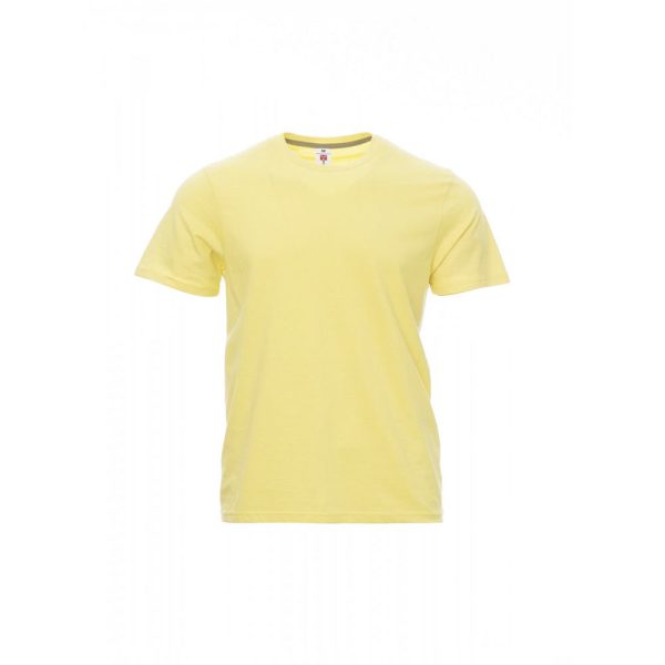 T-Shirt da uomo girocollo Payper Sunset Lime Light 100% Cotone