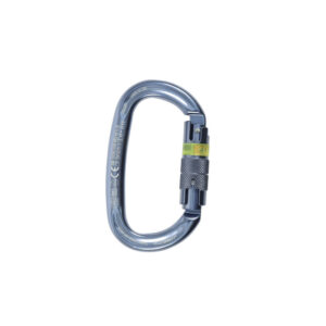 Kong I-Ovalone Alu Twist Lock Titanium moschettone ovale in alluminio con NFC