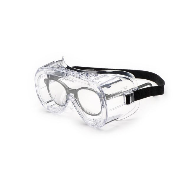 Univet 602 occhiali da lavoro a maschera con lente trasparente
