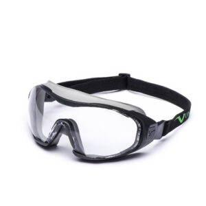 Univet 6X1 occhiali da lavoro trasformabili in maschera a lente chiara