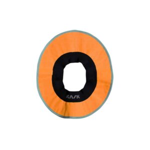 Parasole per caschi lavori in quota Kask con tesa a 360 gradi colore arancione fluorescente